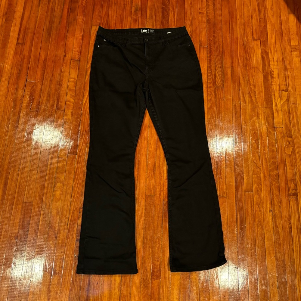 Lee Bootcut Black Jeans 16L